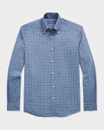 Image 1 of 6: Ralph Lauren Purple Label Men's Plaid Flannel Shirt