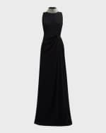 Image 1 of 6: Rickie Freeman for Teri Jon Embellished Mock-Neck Gown