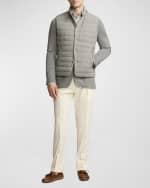 Image 4 of 6: Ralph Lauren Purple Label Men's Aston Tattersall Flannel Shirt