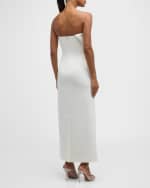 Image 4 of 6: E.Stott Marcia Strapless Column Maxi Dress