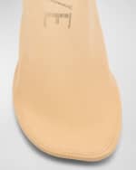 Image 4 of 6: Loewe Petal Mesh Slingback Pumps