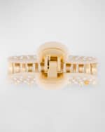 Image 3 of 3: Alexandre de Paris Crystal Embellished Claw Clip