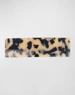 Image 1 of 3: Alexandre de Paris Curved Tortoise French Barrette