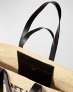 Image 5 of 5: Off-White Day Off Raffia Tote Bag