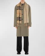 Image 2 of 5: Burberry Check Cashmere Scarf