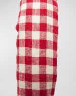 Image 3 of 3: Lele Sadoughi Kids Gingham Knotted Headband