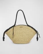 Image 1 of 6: Loewe Paseo Small Basket Tote Bag