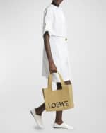 Image 2 of 6: Loewe Large Logo Canvas Tote Bag