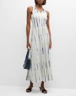 Image 2 of 6: Proenza Schouler White Label Davi Tie-Dye Jersey Midi Dress