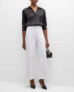 Image 5 of 6: PAIGE Harper Wide Ankle Jeans