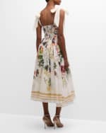 Image 4 of 6: Alice + Olivia Haven Flared Midi Dress