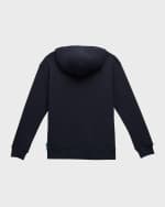 Image 2 of 3: Scotch & Soda Boy's Embroidered Logo-Print Hoodie, Size 4-12