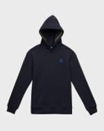 Image 1 of 3: Scotch & Soda Boy's Embroidered Logo-Print Hoodie, Size 4-12