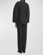 Image 4 of 6: Co Patch Pocket Long-Sleeve Top