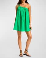 Image 1 of 3: Seafolly One-Shoulder Mini Dress