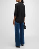 Image 4 of 6: Rails Wren Button-Front Shirt