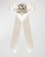 Image 1 of 3: Jennifer Behr Zora Bow Barette