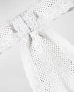Image 3 of 3: Jennifer Behr Eyelet Bow Barrette