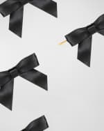 Image 3 of 3: Jennifer Behr Emma Bow Bobby Pins, Set of 5