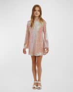 Image 1 of 5: Bardot Junior Girl's Margot Sequin Dress, Size 4-14