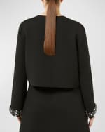 Image 4 of 5: Marina Rinaldi Plus Size Mabel Crystal-Embellished Jacket