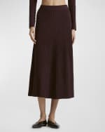 Image 2 of 4: Altuzarra Ireene Pleated Knit Midi Skirt