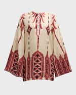 Image 1 of 6: Johanna Ortiz Desert Scout Mini Dress
