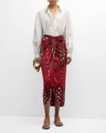 Image 4 of 5: Johanna Ortiz Avanyu Ankle Skirt