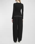 Image 3 of 5: Jacquemus Tricot Long-Sleeve Wide Rib Sweater