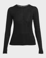 Image 1 of 5: Jacquemus Tricot Long-Sleeve Wide Rib Sweater