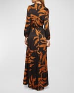 Image 2 of 4: MISA Los Angeles Darcy Tie Wrap Top