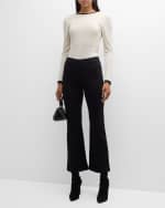 Image 2 of 5: BITE Studios Two-Tone Long-Sleeve Merino Wool T-Shirt