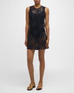 Image 2 of 6: Karla Colletto Aster A-Line Mini Dress
