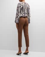 Image 4 of 6: Veronica Beard Solay Long-Sleeve Blouse