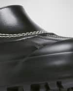 Image 3 of 5: Sorel x Proenza Schouler Leather Rubber Mules