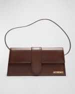 Image 1 of 4: Jacquemus Le Bambino Long Leather Shoulder Bag