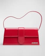 Image 1 of 4: Jacquemus Le Bambino Long Leather Shoulder Bag
