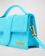 Image 4 of 4: Jacquemus Le Grand Bambino Suede Crossbody Bag