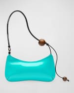 Image 2 of 4: Jacquemus Le Bisou Perle Leather Shoulder Bag