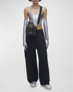 Image 2 of 5: Marc Jacobs The Crystal Canvas Crossbody Tote Bag