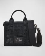 Image 1 of 5: Marc Jacobs The Crystal Canvas Crossbody Tote Bag