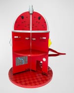 Image 3 of 3: Teamson Kids 3-Story Fire Station Play Set