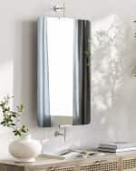 Image 2 of 5: Surya Anastasya 48" Wall Mirror, Silver