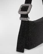 Image 3 of 3: Benedetta Bruzziches Vitty Mignon Mesh Crystal Shoulder Bag