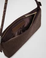 Image 3 of 4: Benedetta Bruzziches Your Best Friend La Grande Mesh Crystal Shoulder Bag