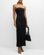 Image 5 of 6: Alice + Olivia Delora Strapless Midi Dress