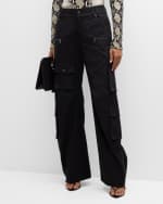 Image 2 of 6: Alice + Olivia Akers Oversized Cargo Pants