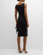 Image 4 of 6: Chiara Boni La Petite Robe Sleeveless Lace-Up Bodycon Dress
