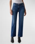 Image 2 of 4: AG Jeans Brinley Straight-Leg Jeans