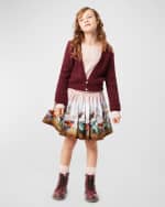 Image 2 of 3: Molo Girl's Rochelle Ribbed Top, Size 7-14